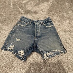 Agolde denim shorts